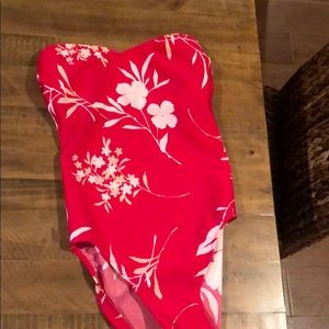 Newport News red swimsuit